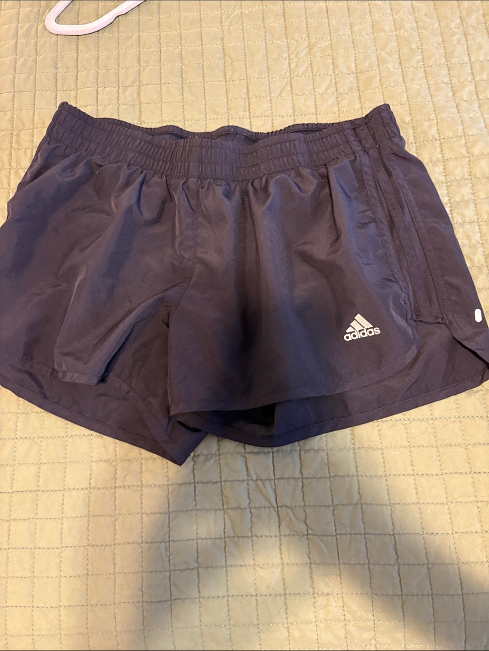 adidas Women's Black Athletic Running Shorts